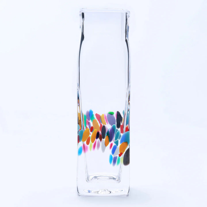 Festival Square Glass Vase - Small