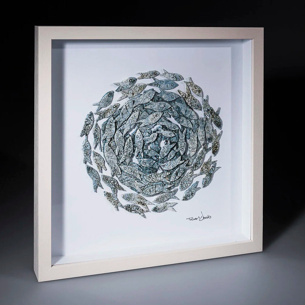Fish Shoal - Framed
