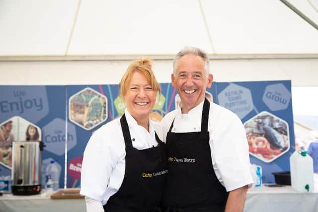 Christmas food demo with Chef Trudy Brolly