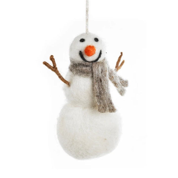 Norman the Snowman Hanging Decoration