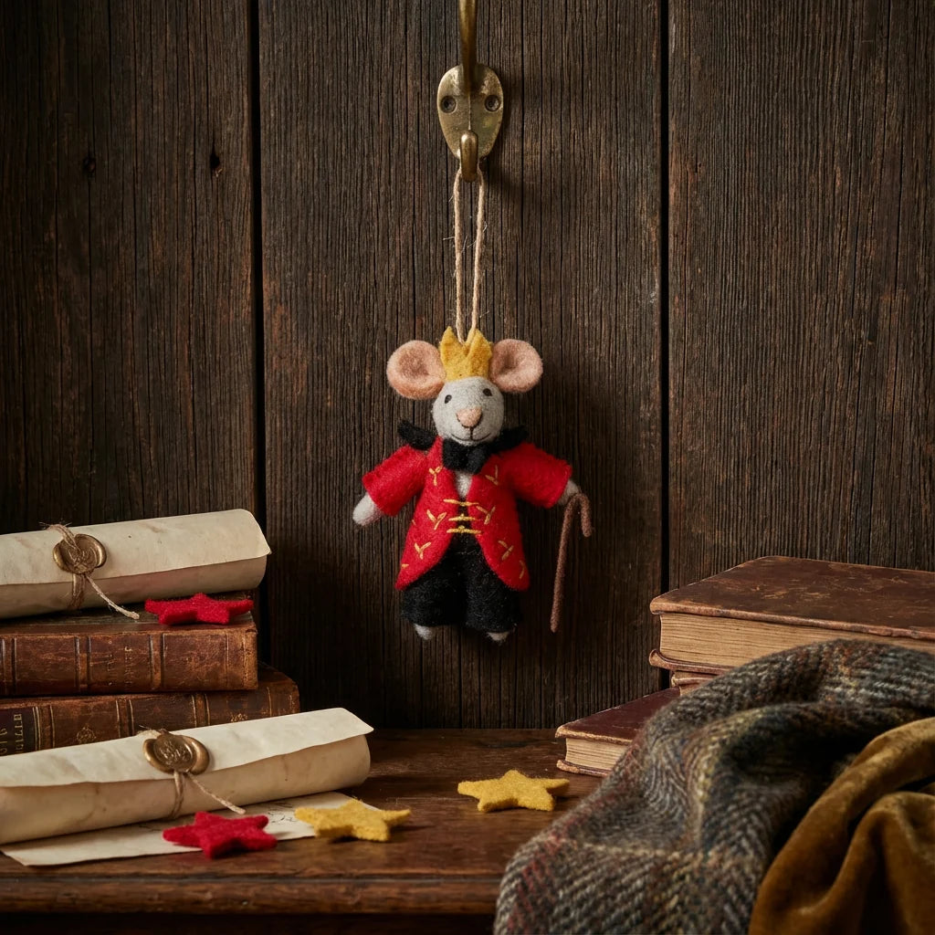 Nutcracker Mouse King Christmas Hanging Decoration
