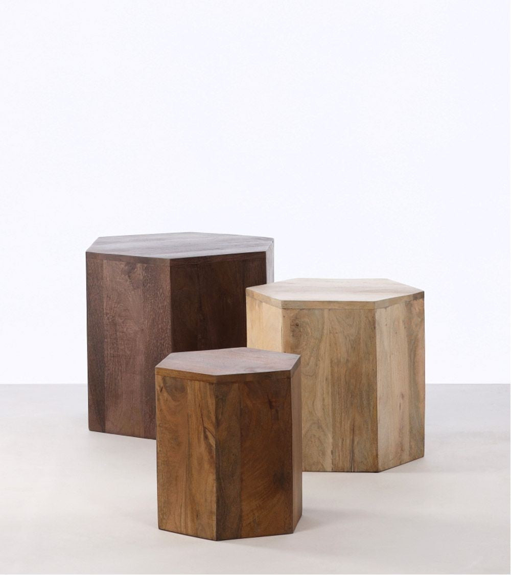 Causeway trio of coffee tables