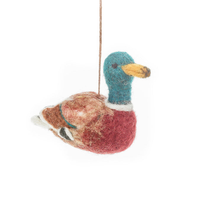 Maddox the Mallard Hanging Duck Decoration