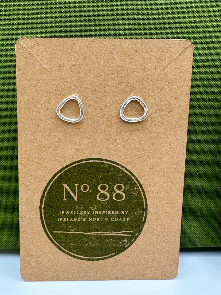 No. 88 Inner Strength Earrings - Silver