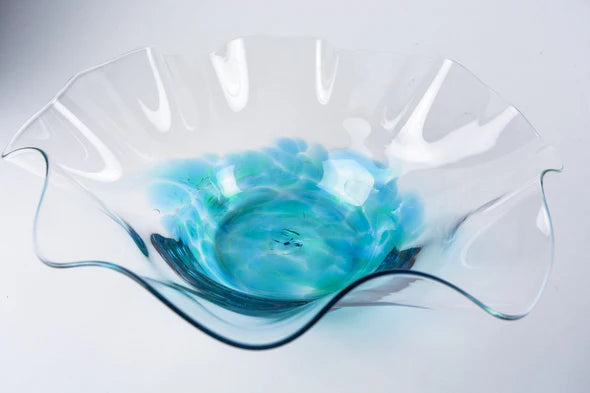 Scalloped Bowl in Seascape