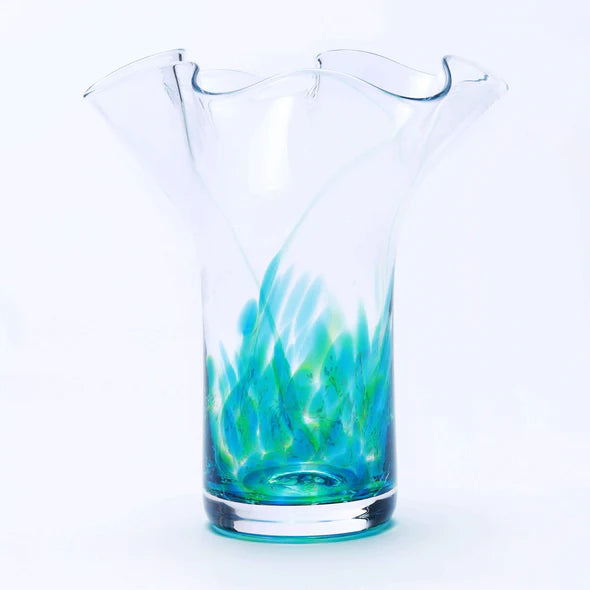 Scalloped Vase in Seascape