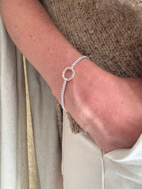 Just the Way You Are Bracelet in Silver