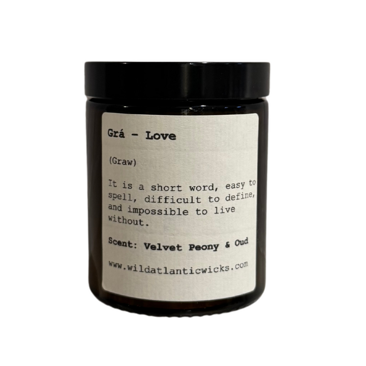 Love Candle in Velvet Peony & Oud