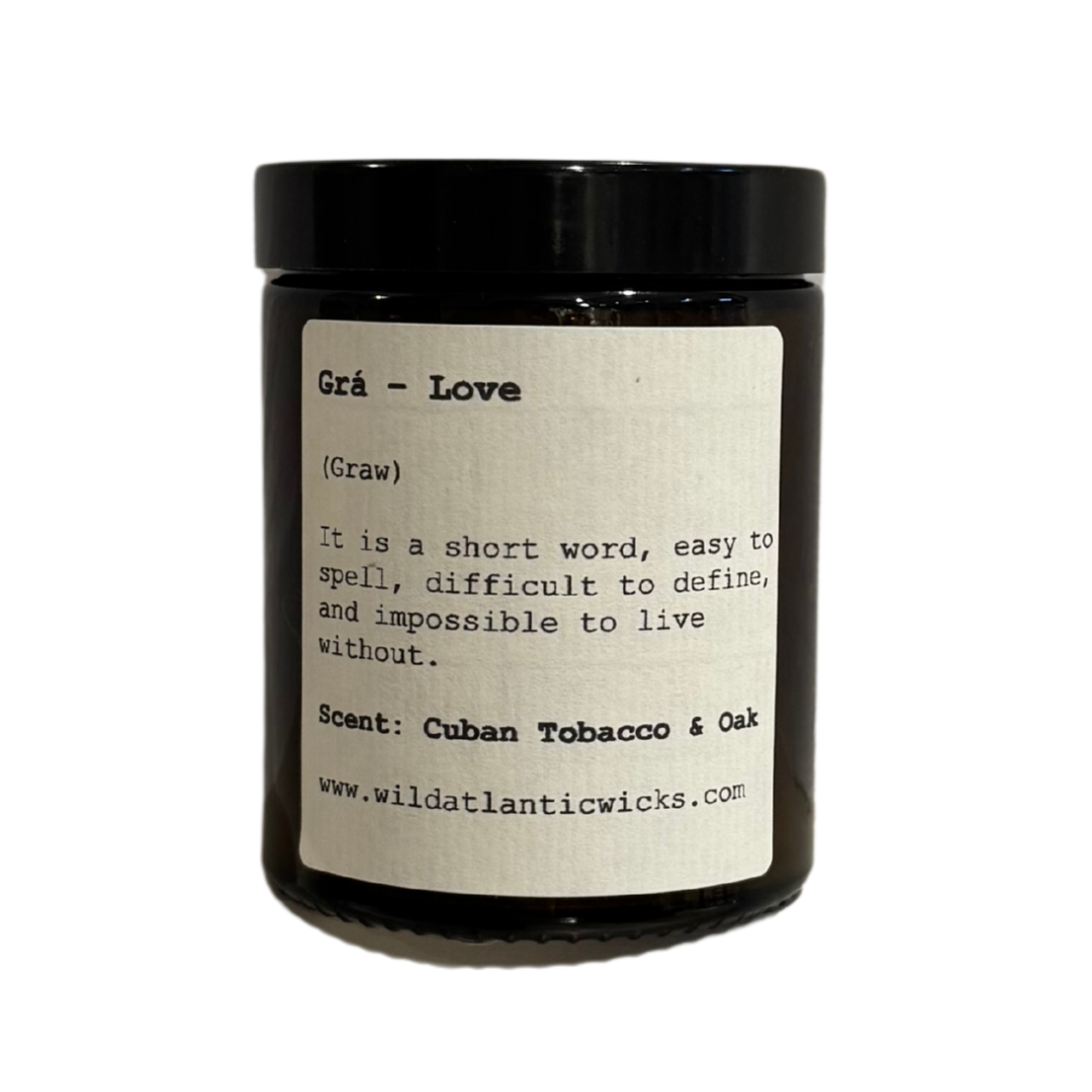 Love Candle in Cuban Tobacco & Oud