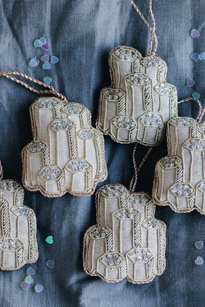 Irish Linen Handmade Giants Causeway