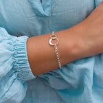 Shell double charm Bracelet