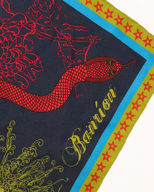 Morrigan Silk Scarf - 90cm