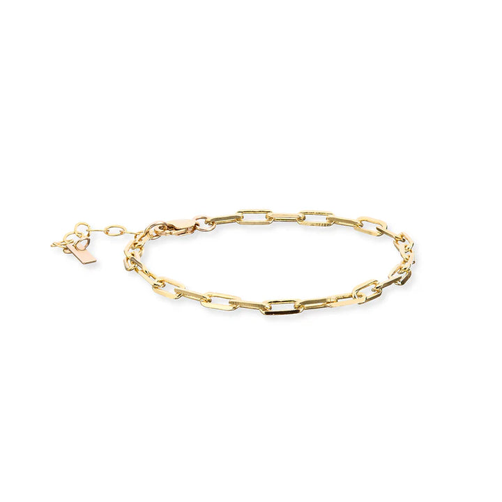 Paperclip Bracelet in 14 KT Goldfill