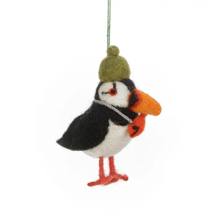 Paddy The Puffin Hanging Decoration