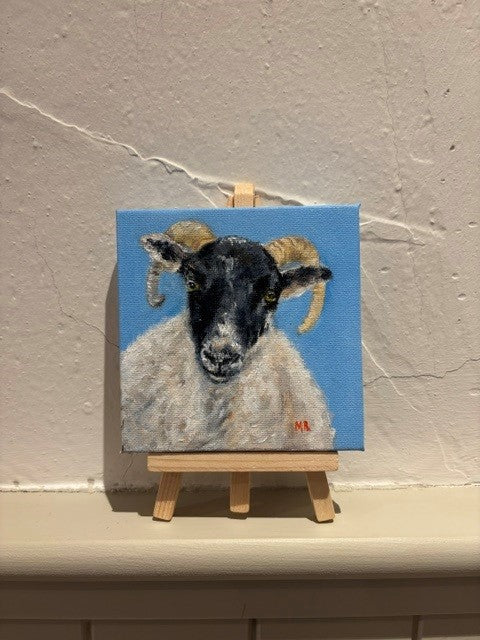 Medium Square Easel Original - Belinda Horny
