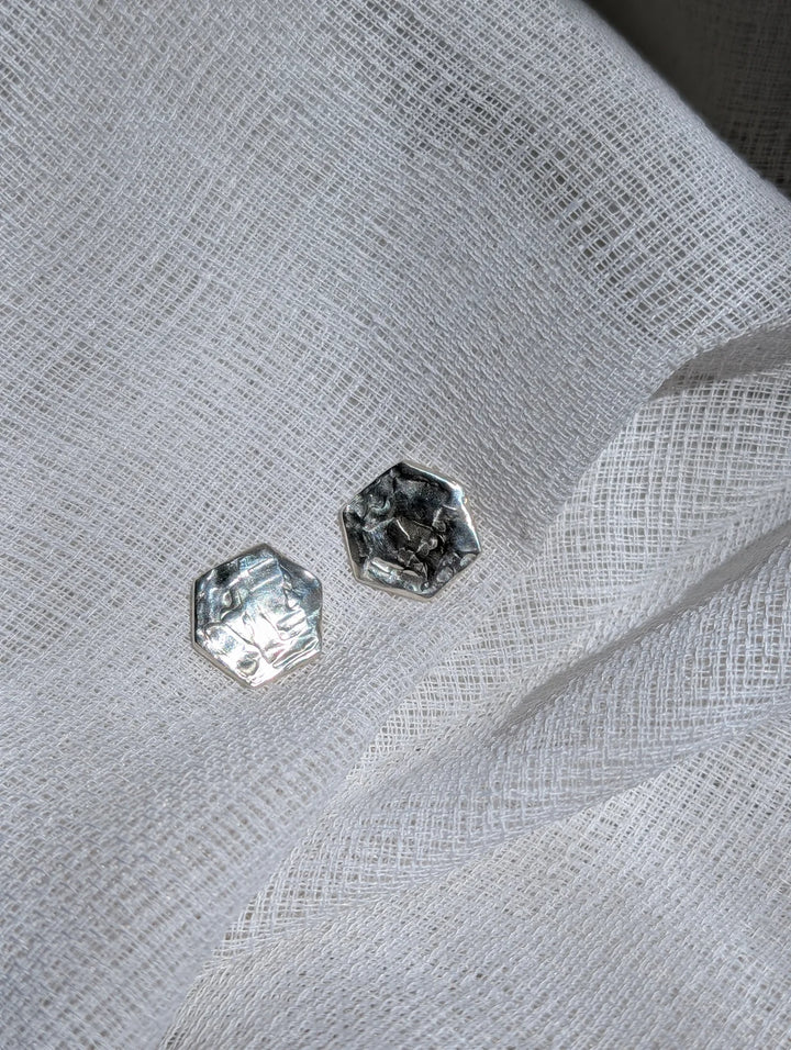 Silver Causeway Studs