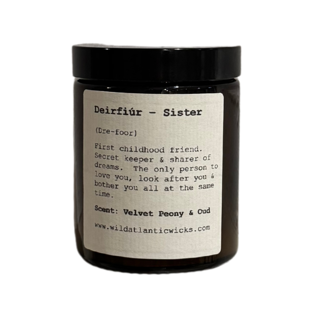 Sister Candle in Velvet Peony & Oud