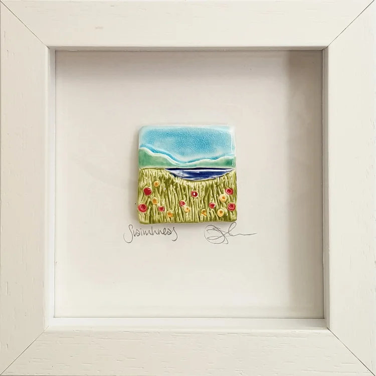 Ceramic Suaimhneas / Peace in Mini Frame