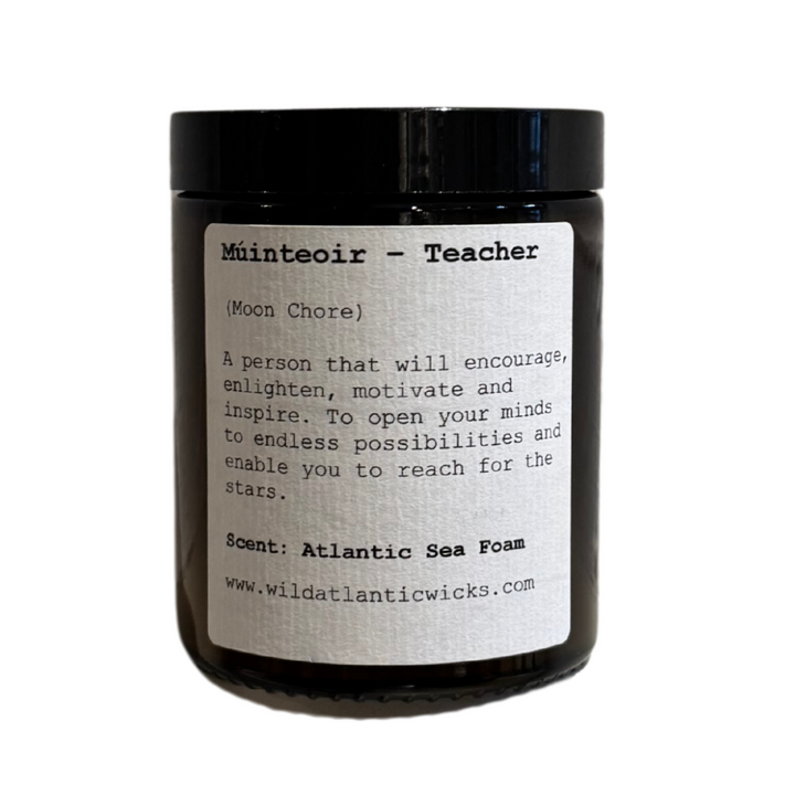 Teacher Candle in Atlantic Sea Foam