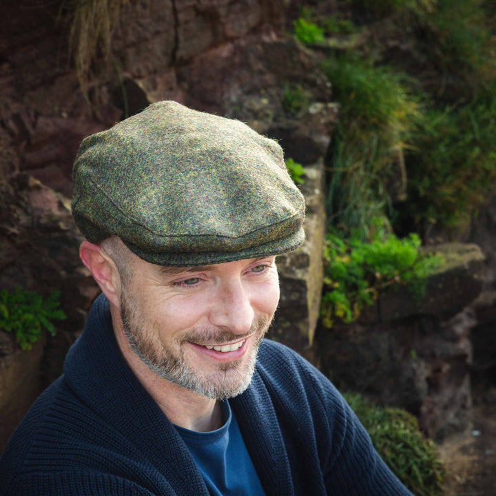Tweed Cap in Loden Rust