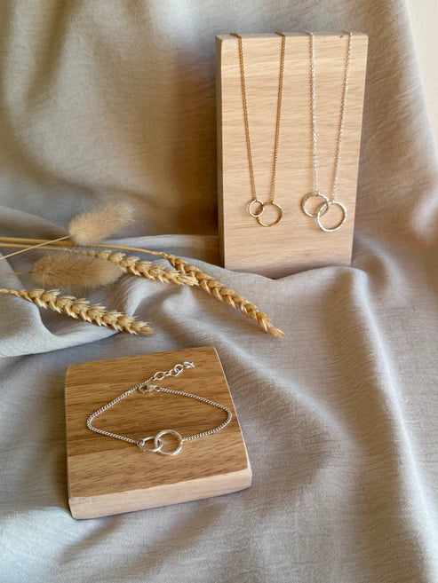 You And Me Necklace in Silver