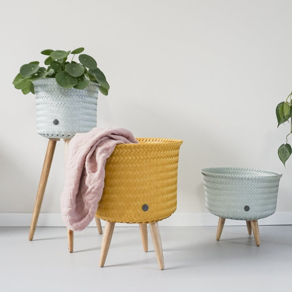 Hunting Green Basket Tall (Click & Collect Only)