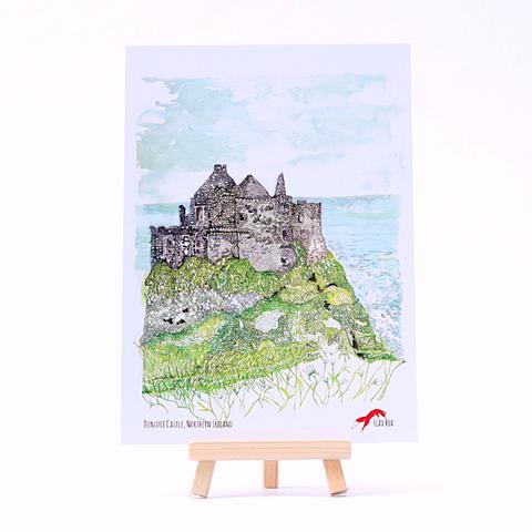 Dunluce Castle A5 Print