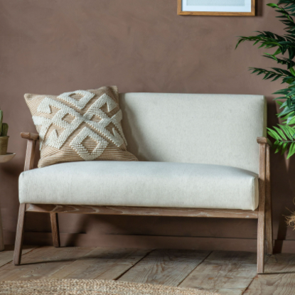 Neyland 2 Seater Sofa Natural Linen (Collection Only)