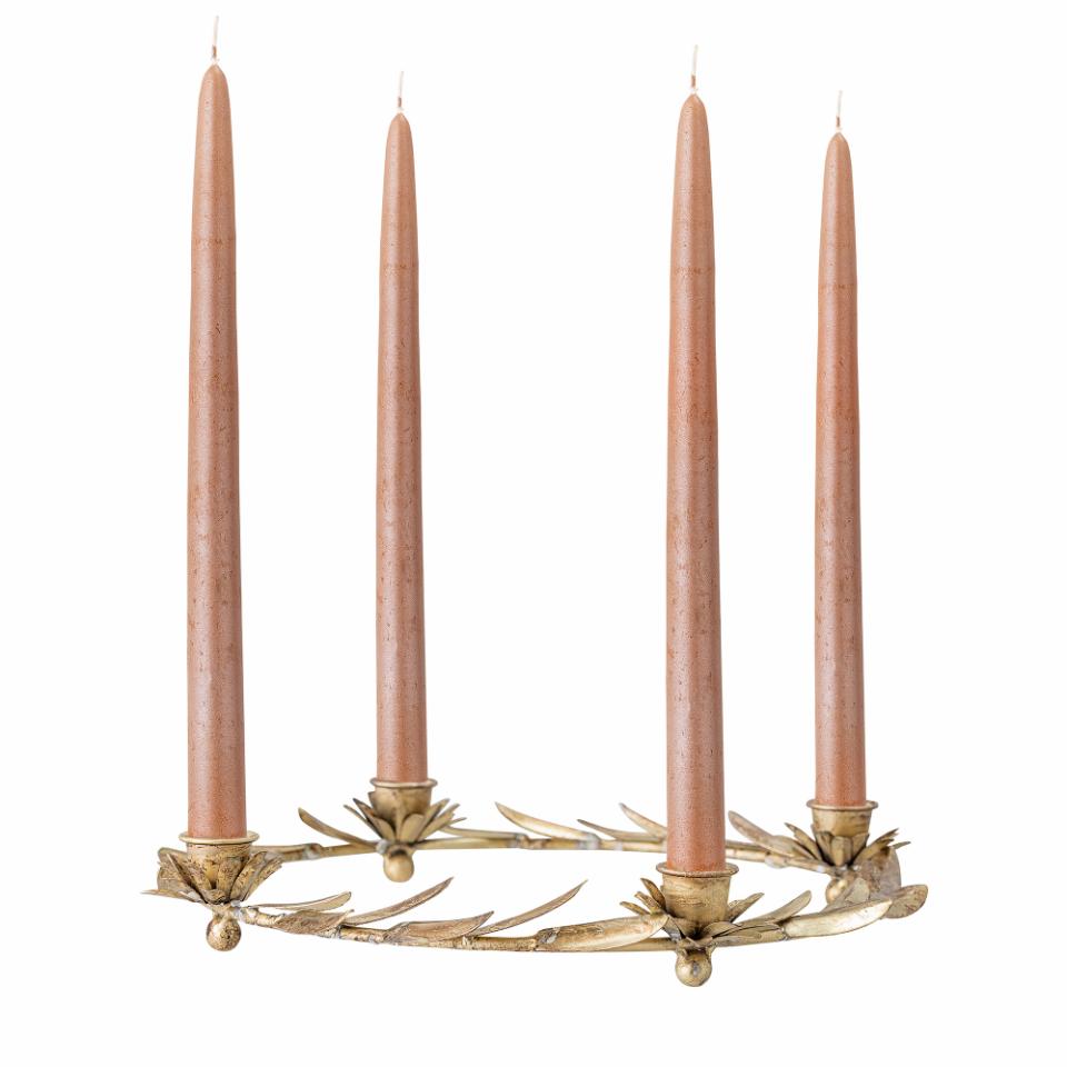 Holly Advent Candleholder