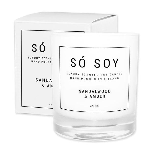 Sandalwood & Amber Candle